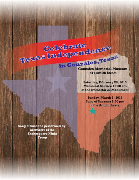 Texas Independence Celebration – Gonzales Chamber of Commerce & Agriculture