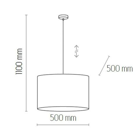 SUSPENSION JUTA À UNE LAMPE Ø 50 CM Comparer les prix de SUSPENSION