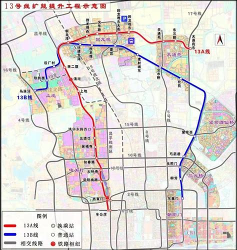 地铁龙泽站“变身”地下站，北京地铁13号线扩能提升工程最新进展京报网