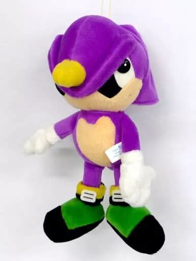 Japan 1996 Espio The Chameleon Plush Sonic The Fighters Sega Tagged £