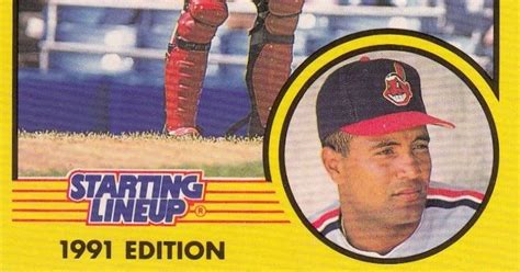 Collecting Sandy Alomar Jr Card 371 1991 Kenner Starting Lineup 15