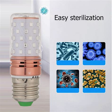 E27 60 Led Uv Kiemdodende Corn Lamp Thuis Sterilis Grandado