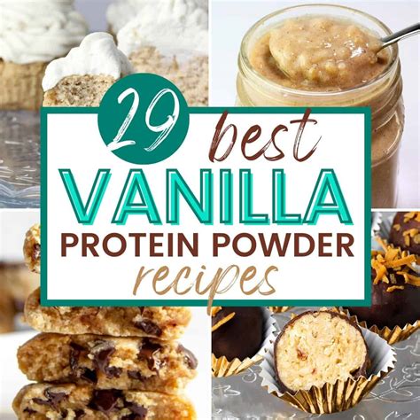 29 BEST Vanilla Protein Powder Recipes - proteincakery.com