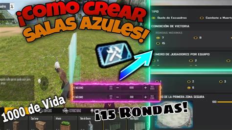 Como Crear Salas Azules Y Configurarlas Con Todo Infinito Rondas Y