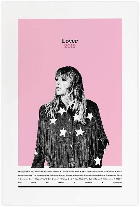 Taylor Album LOVER Swift Poster sold by Interpretation Missing | SKU ...