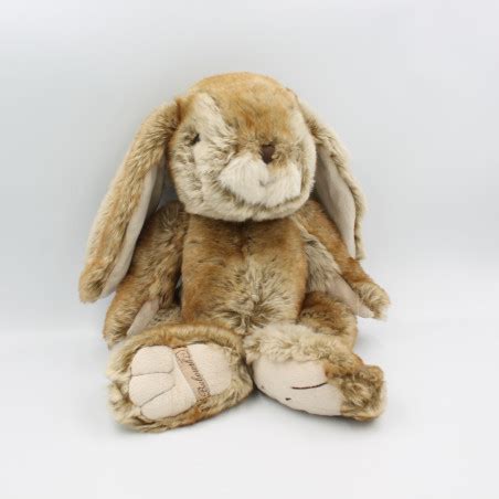 Peluche Lapin Beige Marron Bukowski