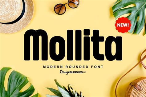 Mollita - Rounded Font