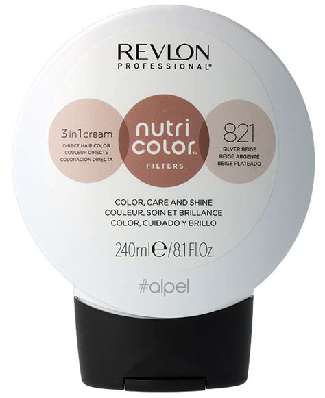 Revlon Nutri Color Filters 821 Beige Plateado 17 65 Compra Online