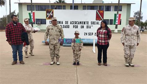 Homenajean Al Ni O Erick Emanuel Como Soldado Por Un D A En El