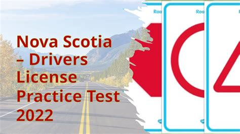 Nova Scotia Drivers License Practice Exam Mock Test 1 Class 7 Driving Test 2022 2022