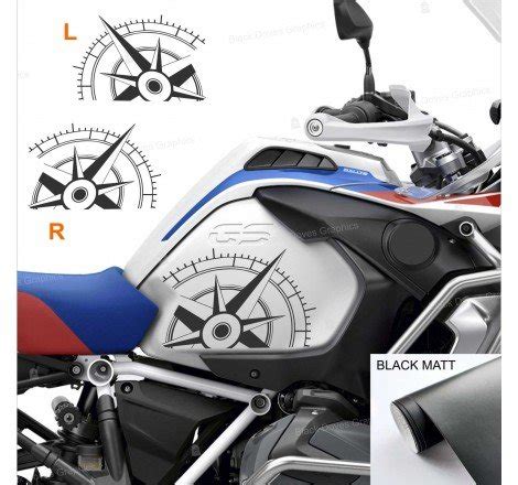 Pz Adesivi Compatibili Con Fiancate Serbatoio Bmw R Gs