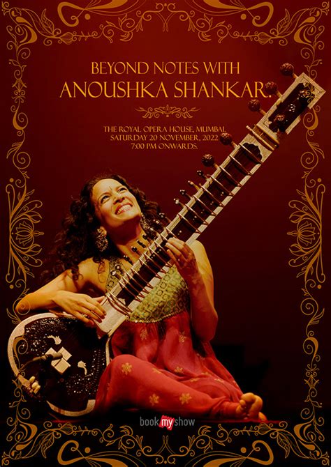 Anoushka Shankar Music Event Poster on Behance