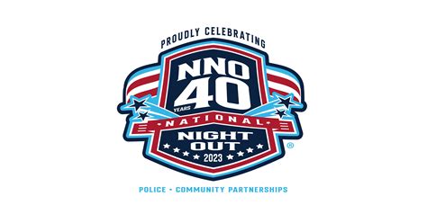 August 1st Is 40th Annual National Night Out Neighbors Police