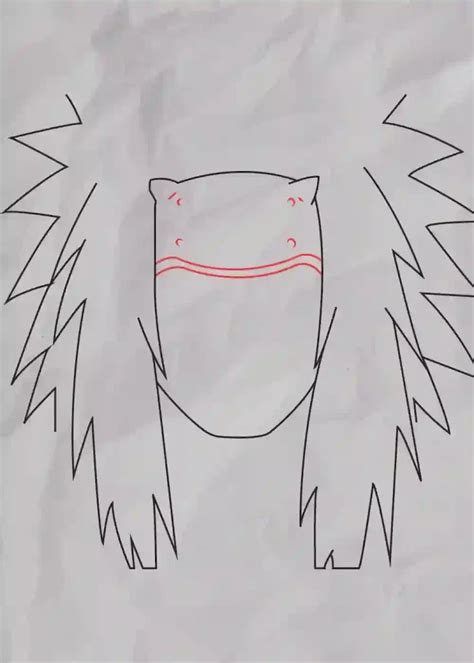 How To Draw Jiraiya | Step by Step - Storiespub