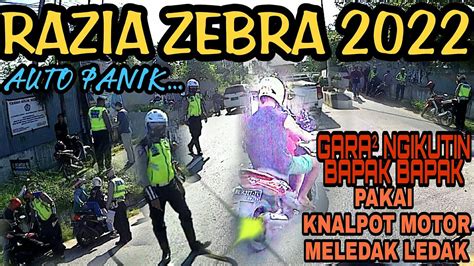 NGIKUTIN ORANG YANG PAKE KNALPOT MOTOR MELEDAK LEDAK MALAH KETEMU RAZIA