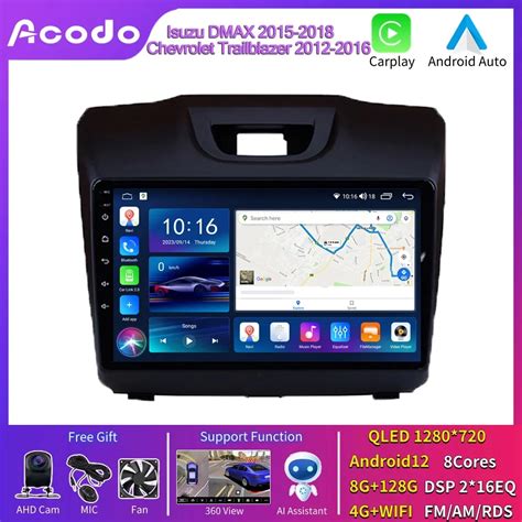 Acodo Carplay Android Auto Radio For Isuzu DMax 2015 2018 Chevrolet