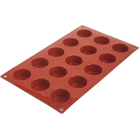 Silikomart Silicone Mould Semi Sphere Medium Mm Terracotta