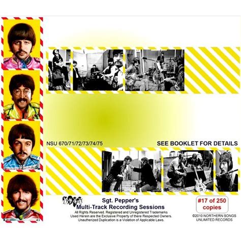 Sgt. pepper multi track sessions plus! orig 6cd ltd by The Beatles, CD ...