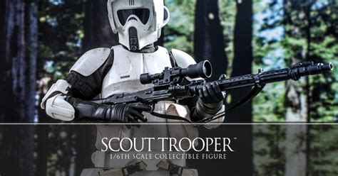 Star Wars Return Of The Jedi Scout Trooper Comes To Hot Toys