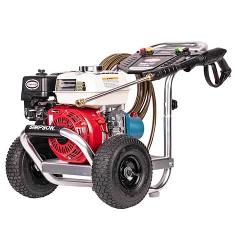 SIMPSON 3400 PSI 2 5 GPM Cold Water Gas Pressure Washer With HONDA