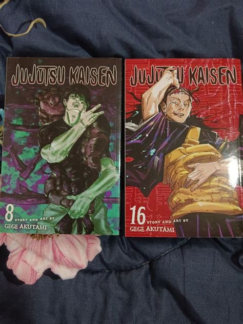 Jujutsu Kaisen Manga Viz Media Vol8 And 16 Hobbies And Toys Books And Magazines Comics And Manga On