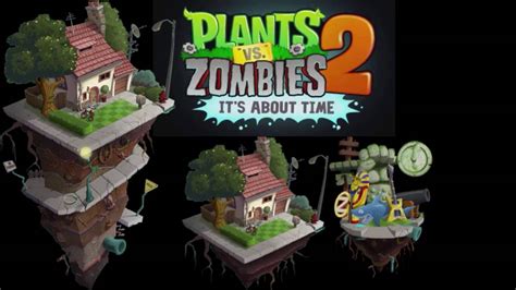 Mashup Plants Vs Zombies 2 Players House And Modern Day Youtube