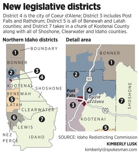 Lawsuit Challenges Idahos New Legislative Map The Spokesman Review