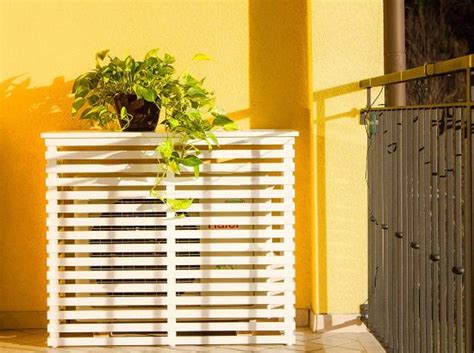 copri condizionatore esterno  coprire il motore del clima  terrazzo