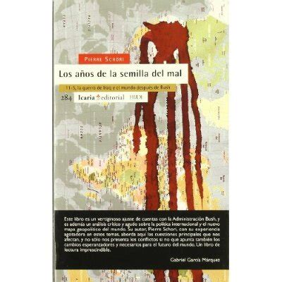 Libro Los A Os De La Semilla Del Mal S La Guerra De Iraq Y El