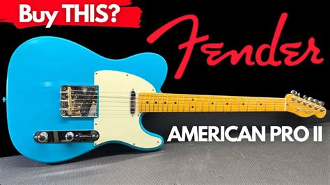 Fender American Professional Ii Telecaster Worth It Youtube