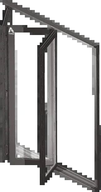 MB 59S Casement Folding Door Opening Outward Aluprof