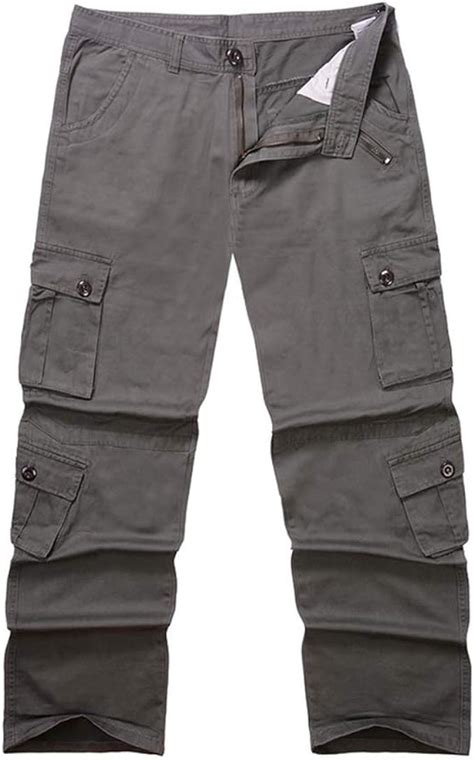 Monerffi Pantal N De Carga Para Hombre Outdoor Cargo Straight Fit