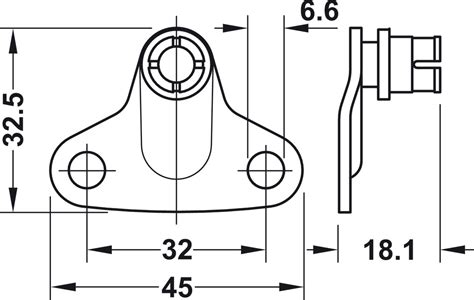 Soporte De Montaje Para Gabinete Para Brazo H Fele Maxi En La