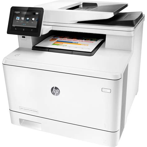 Лазерный Цветной принтер-сканер-копир МФУ HP M477fdw CF379A Color ...