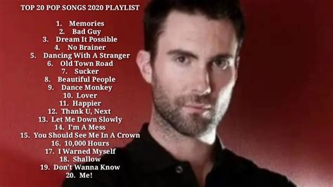 TOP 20 POP SONGS 2020 PLAYLIST - YouTube