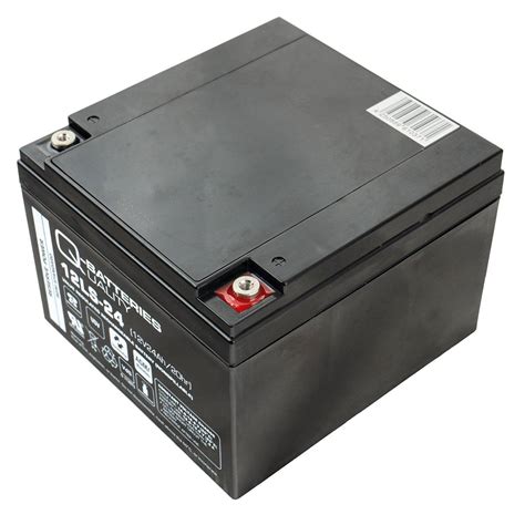 Q Batteries 12LS 24 12V 24Ah Blei Vlies Akku AGM VRLA Mit VdS