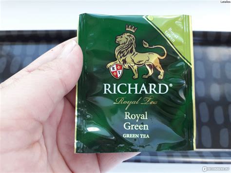 Зеленый чай в пакетиках Richard Royal green - «Не плохой вариант, для ...