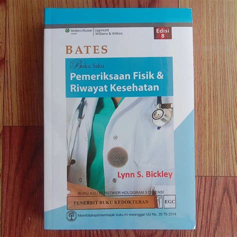 Jual Buku Saku Pemeriksaan Fisik Dan Riwayat Kesehatan Bates Edisi