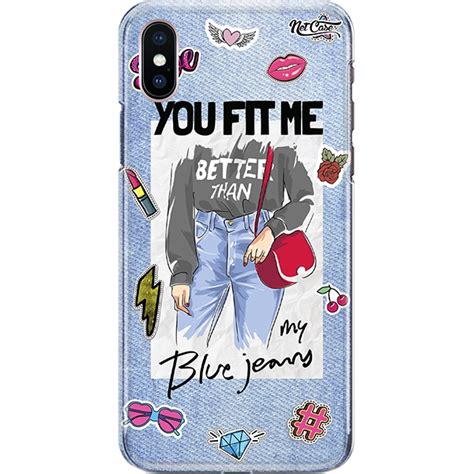 Capa Silicone Netcase Chapada You Fit Me My Blue Jeans Cb Acess Rios