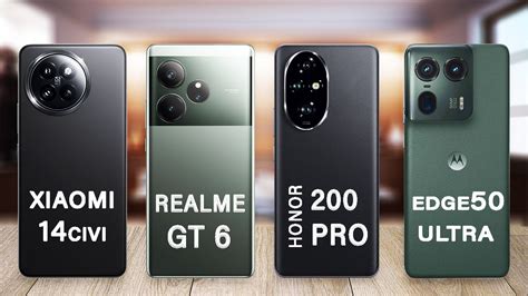 Realme Gt Vs Honor Pro Vs Xiaomi Civi Vs Motorola Edge