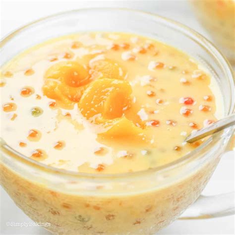 Cool And Creamy Filipino Mango Sago Recipe Simply Bakings