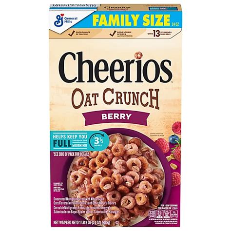 Cheerios Berry Oat Crunch Breakfast Cereal 24 Oz Safeway