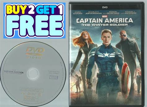 Captain America The Winter Soldier Dvd Cover