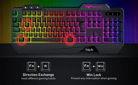 Amazon Havit Gaming Keyboard And Mouse Combo Backlit Computer