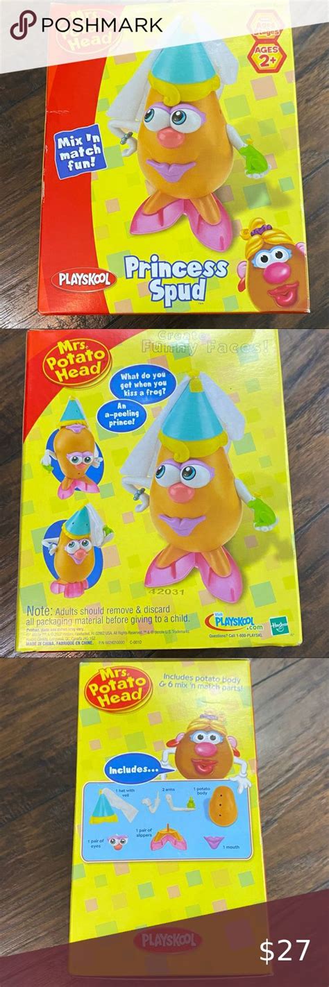 Playskool Mrs Potato Head Princess Spud New In Original Box