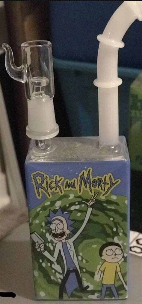 Rick N Morty Juice Box Rig Hookah 1991475350