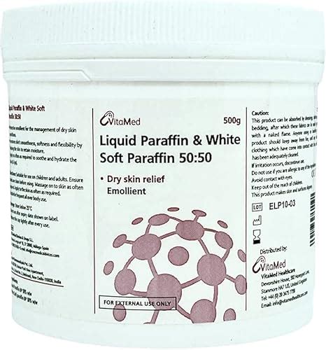 Liquid Paraffin White Soft Paraffin Emollient G Ce Marked