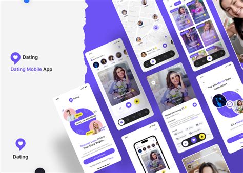 Dating App UI Kit 50 Screens Figma Insight Lancer