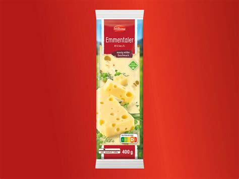 Milbona Emmentaler am Stück von Lidl ansehen