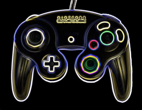 GameCube Controller [Neon] by GaelGaming1 on DeviantArt